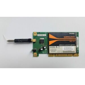 D-Link WDA-1320 Wireless G Desktop Adapter 54Mb/s RP-SMA PCI Card‎